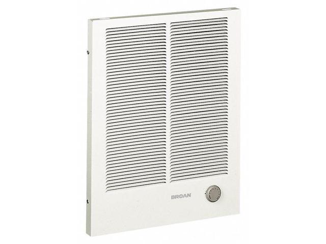 Photos - Other Heaters Broan 198 Wall Heater High Capacity White 2000/4000W 240VAC 1500/3000W 208 