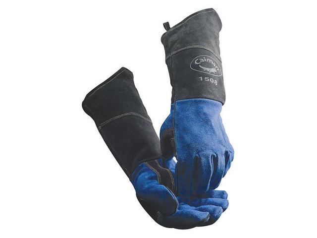 CAIMAN 1508 MIG/Stick Welding Gloves, Cowhide Palm, Universal, PR