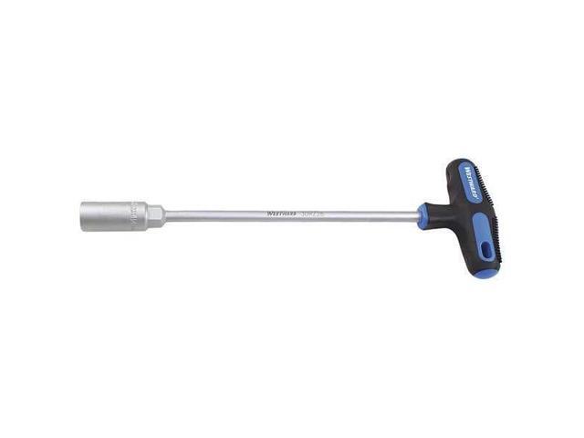 WESTWARD 30RZ26 Nut Driver, 14.0mm, Solid, Tee, 9-1/16 in.