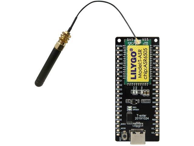 Solar Development Board ASR6505 Integrated SX1262Lora Module Solar Power Supply Interface (915MHz)