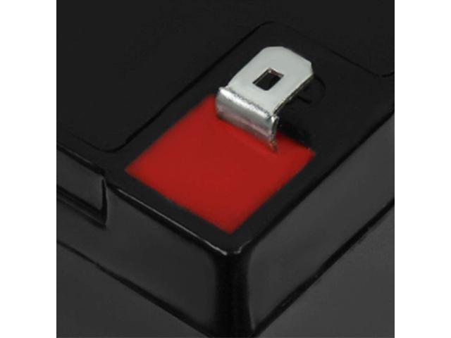 Mighty Max Battery ML12-6F2-6 Volt 12 AH, F2 Terminal, Rechargeable SLA AGM Battery