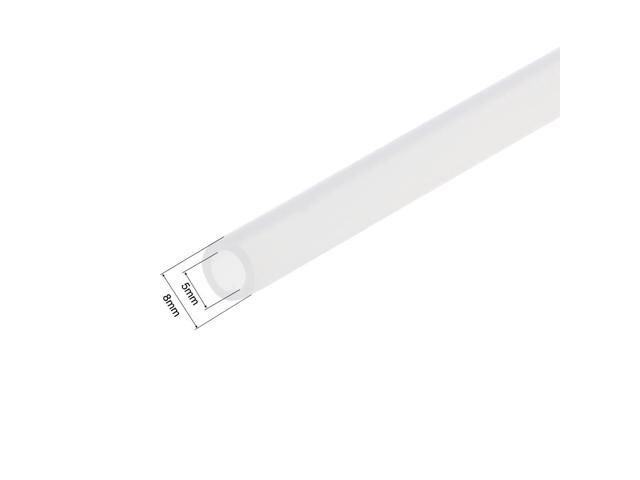 Silicone Tubing, 3/16 Inch ID x 5/16 Inch OD 10ft Rubber Tube High Temp for Pump Transfer, Clear