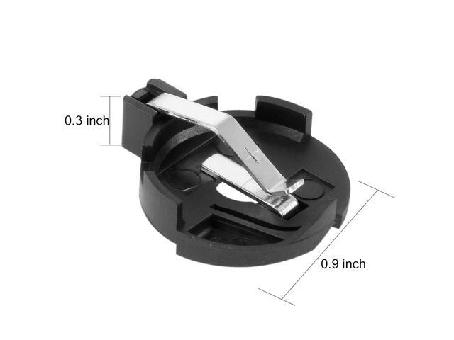 10Pcs Coin Cell Button Battery Holder Socket for CR2016/2025/2032 Round Shape