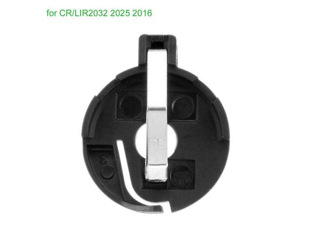 10Pcs Coin Cell Button Battery Holder Socket for CR2016/2025/2032 Round Shape