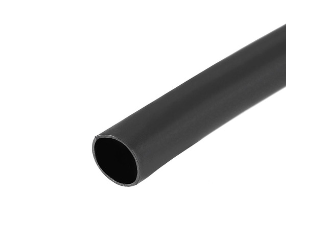 Heat Shink Tubing, 3/16'(4.8mm) Dia 8.9mm Flat Width 3:1 Ratio Shrinkable Tube Cable Sleeve 1m - Black