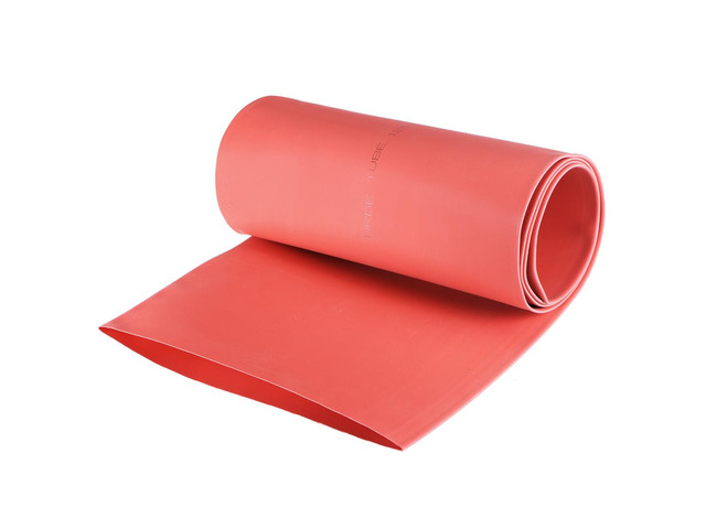 Heat Shink Tubing, 5/8'(16mm) Dia 26mm Flat Width 2:1 Ratio Shrinkable Tube Cable Sleeve 7m - Red