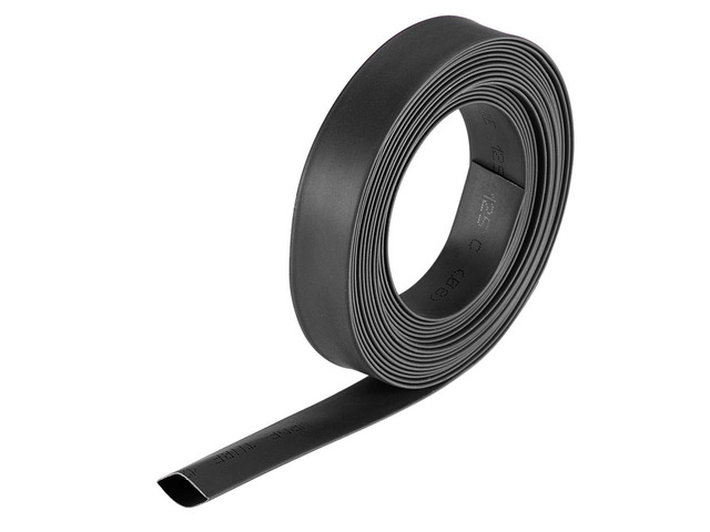 Heat Shink Tubing, 5/16'(8mm) Dia 13.7mm Flat Width 2:1 Ratio Shrinkable Tube Cable Sleeve 10ft - Black