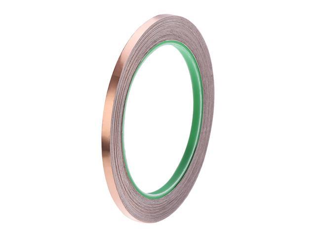5mm Copper Foil Tape Shielding Tape for EMI EMF and RFI Shielding Conductive Adhesive Tape 20m/65.6ft