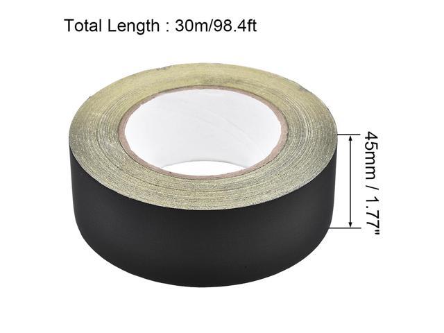 45mm Acetate Cloth Tape for Laptop Electric Auto Guitar Repair High Temperature Adhesive Tape Black 30m/98.4Ft