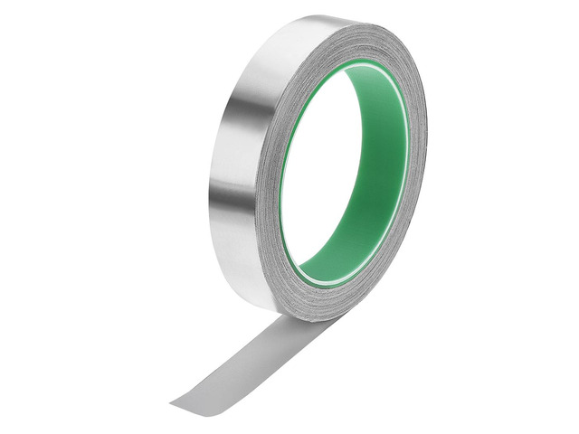 18mm Aluminum Foil Tape High Temperature Tape for HVAC,Sealing,Patching Hot and Cold Air Ducts Adhesive Tape 20m/65ft
