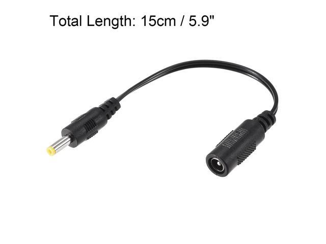 Tip Adapter Connector Converter 5.5x2.1mm to 4x1.7mm 15cm DC Power Connect