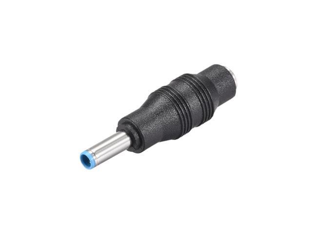 DC Power Adapter,Female 5.5mmx2.1mm to 4.5mmx3.0mm Male Plug Tips, Input DC Plug Connector Blue