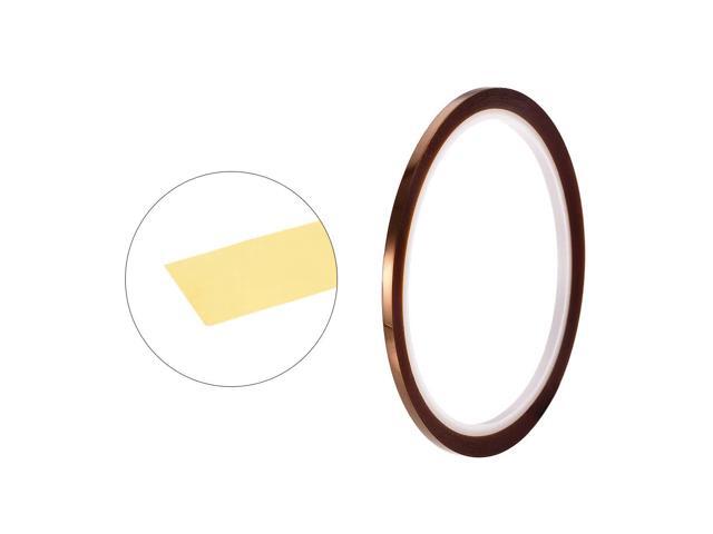 High Temperature Tape 1/8 Inch x 98ft Heat Resistant Sublimation Polyimide Tape for Protecting Circuit Board 250C to 300C