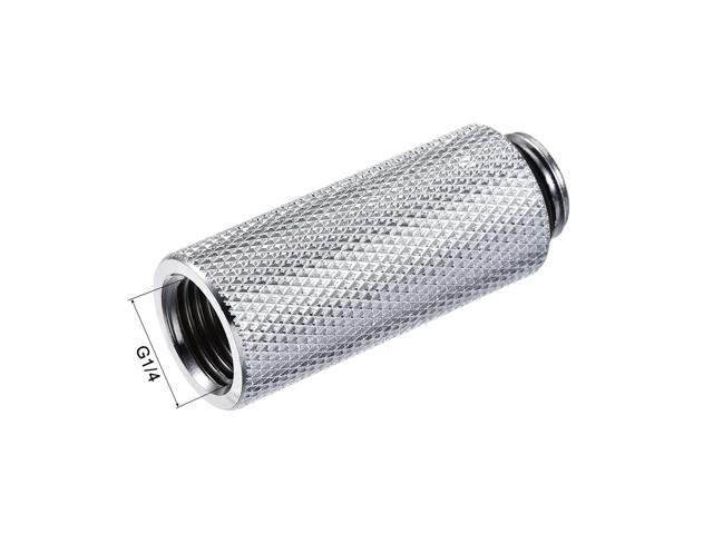 Male to Female Extender Fitting G1/4 x 40mm for PC Water Cooling System Silver