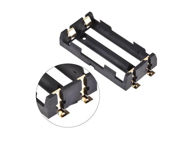 Battery Case Storage Box 2 Slots x 3.7V Battery Holder for 2 x 18650 Battery 2Pcs