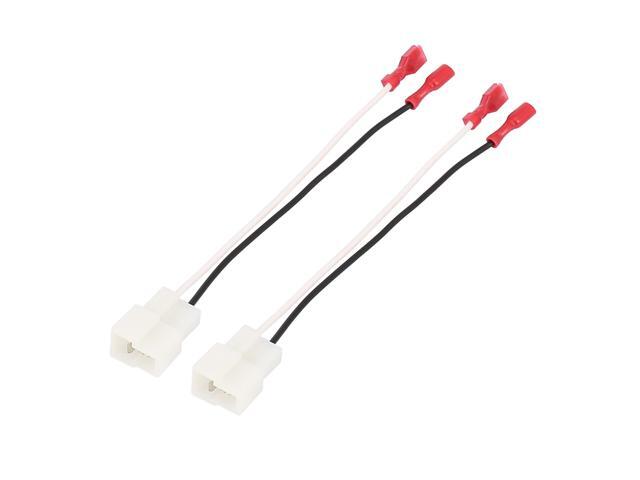 2pcs Car Speaker Connector Harness Adapter 72-9301 for Toyota Pickup 1984-1988