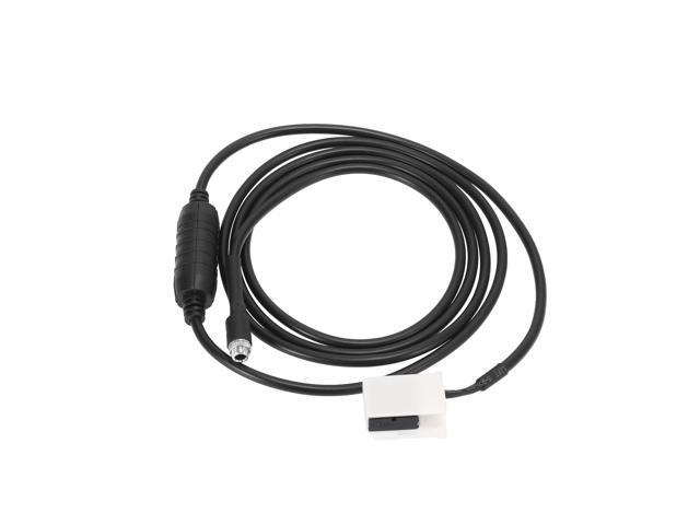 Car Female Connector 3.5mm AUX Audio Input Adapter Cable for BMW 750Li 2006-2008