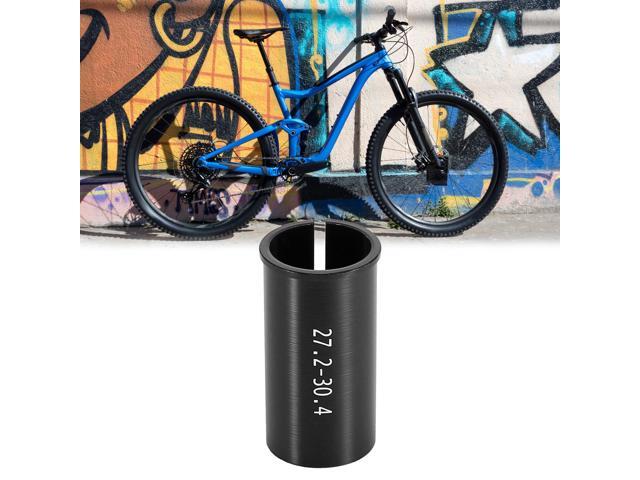 27.2 to 30.4mm Bicycle Bike Seat Post Tube Adapter Seatpost Reducing Sleeve Adapter Aluminium Alloy Black