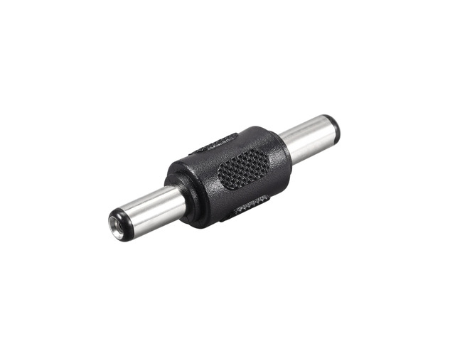 5.5mm x 2.1mm Male to Male DC Power Jack Adapter Barrel Connector for CCTV Camera 5pcs