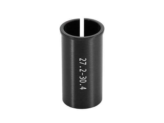 27.2 to 30.4mm Bicycle Bike Seat Post Tube Adapter Seatpost Reducing Sleeve Adapter Aluminium Alloy Black