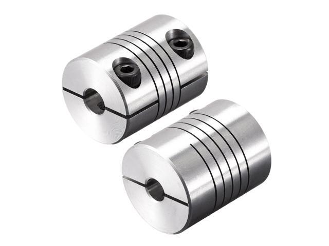 Motor Shaft 5mm to 7mm Helical Beam Coupler Coupling 25mm Dia 30mm Length