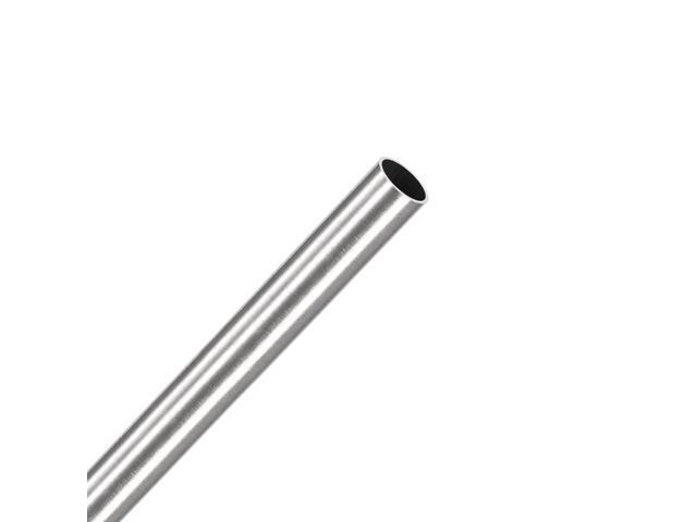 304 Stainless Steel Round Tube 7mm OD 0.5mm Wall Thickness 300mm Length