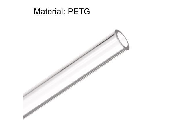 PETG Tubing Hard Tube 10mm ID, 14mm OD, 0.5m Length, Clear for PC Water-cooling System 4pcs