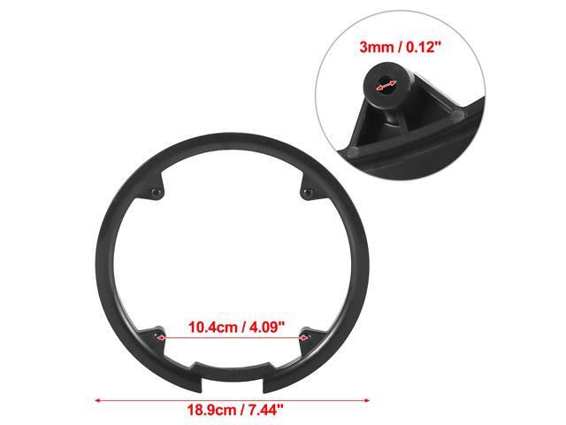 42 Teeth 10.4cm 4 Holes Bicycle Bike Crankset Chain Wheel Cover Protection Chain Wheel Protective Cover Black