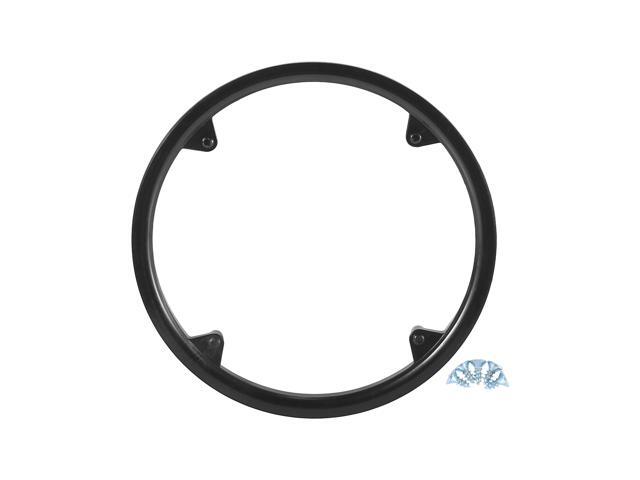 48 Teeth 12cm Bicycle Bike Crankset Chain Wheel Cover Protector Chain Wheel Protective Cover Black