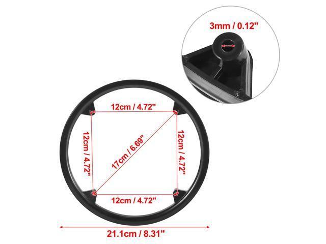 48 Teeth 12cm Bicycle Bike Crankset Chain Wheel Cover Protector Chain Wheel Protective Cover Black