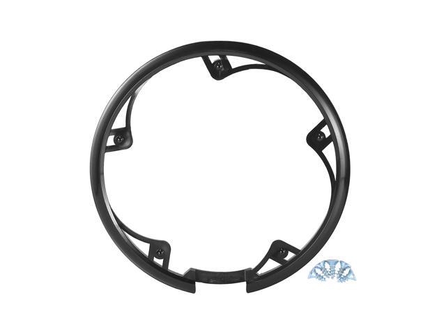48 Teeth 10cm 5 Holes Bicycle Bike Crankset Chain Wheel Cover Protection Chain Wheel Protective Cover Black