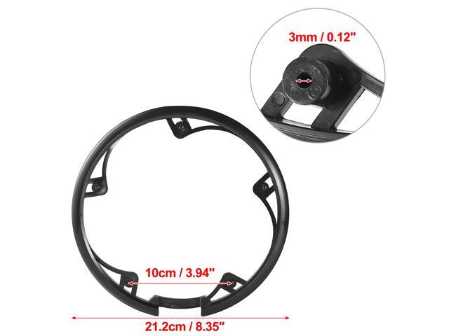 48 Teeth 10cm 5 Holes Bicycle Bike Crankset Chain Wheel Cover Protection Chain Wheel Protective Cover Black