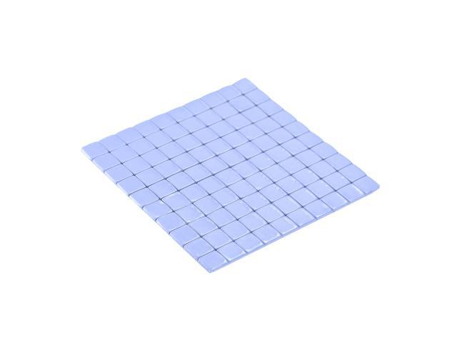 Soft Silicone Thermal Conductive Pads 10mmx10mmx1mm Heatsink for Cooling Components Blue Pack of 100