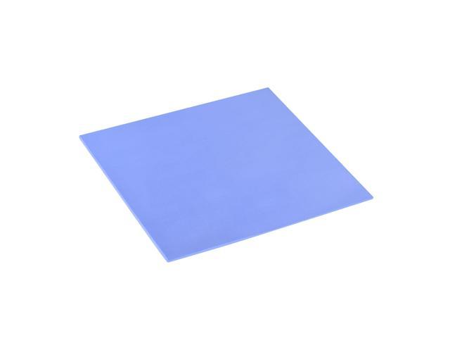 Soft Silicone Thermal Conductive Pads 100mmx100mmx0.5mm Heatsink for CPU Cool Blue