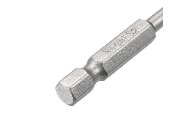 2pcs 1/4-Inch Hex Shank 250mm Length Phillips 4PH2 Magnetic Screw Driver S2 Screwdriver Bits