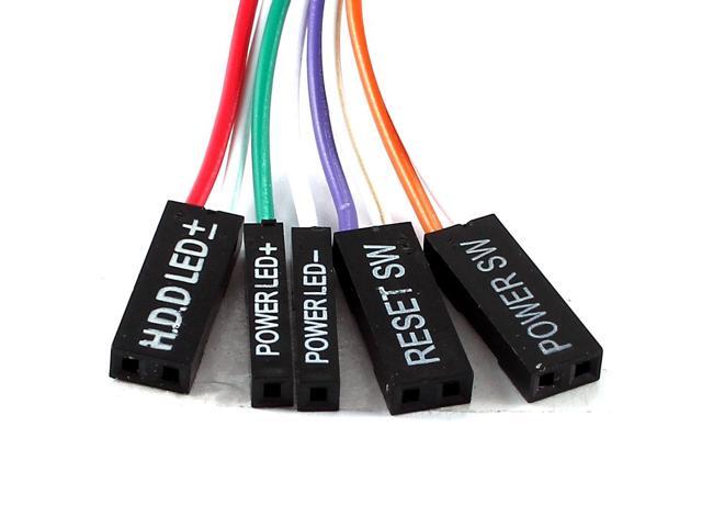 a13112600ux0340 Computer Case Power Supply Reset HDD Button Switch