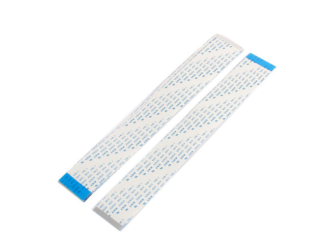 B Type 0.5mm Pitch 54Pin AWM 80C 60V VW-1 Flexible Flat Cable FFC 200mm 10Pcs