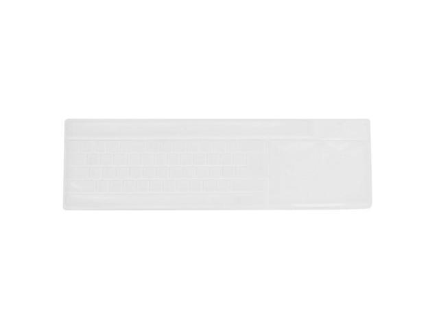 Unique Bargains Solf Silicone Anti-Dust Keyboard Film Protector Cover White for Desktop
