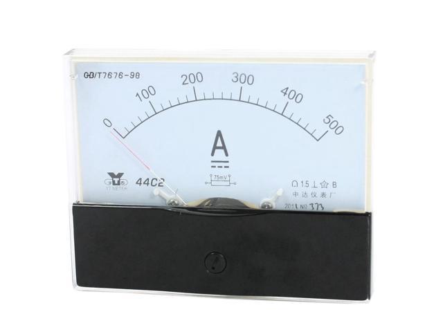 Photos - Other Power Tools Unique Bargains Analog Panel Ammeter Gauge DC 0 - 500A Measuring Range 1.5 