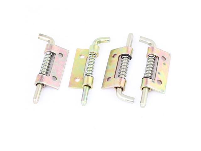 Photos - Other for repair Unique Bargains 4 Pcs Hardware Spring Loaded Metallic Security Barrel Bolt Latch a13062400 