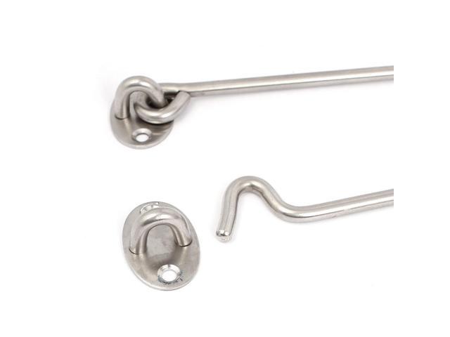 4pcs 14' Long Door Window Hardware Cabin Hooks Catch Eye Latch Lock