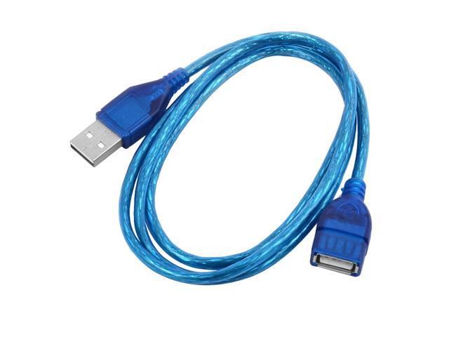 USB 2.0 Male to Female Data Charge Power Extension Cable 1M Long for PC Laptop