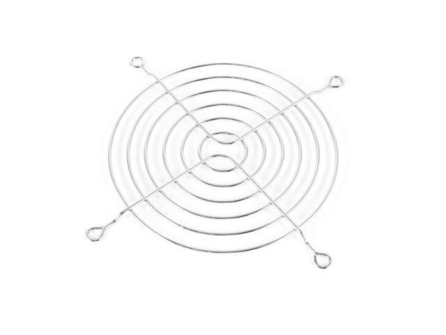 Unique Bargains Silver Tone Metal Desktop PC Case Fan Grill Finger Guard Protector 120mm