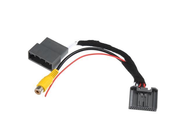 Car Navigation Reverse Rear View Camera Cable Dual Adapter for Honda Accord 2.4