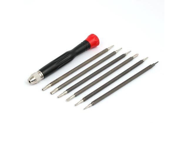 7 In 1 Phillips Slotted Torx Pentalobe Magnetic Double Head Screwdriver Tool Set
