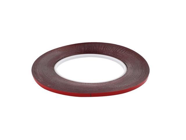 Sponge Foam Double Sided Adhesive Tape Waterproof Black 4mm Wide 20 Meters Long