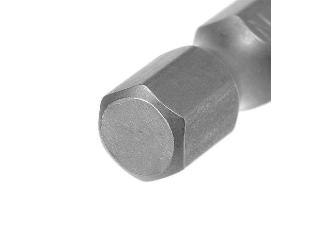 10pcs 50mm Long 1/4' Hex Shank T5 Magnetic Torx Head Screwdriver Bits S2 High Alloy Steel