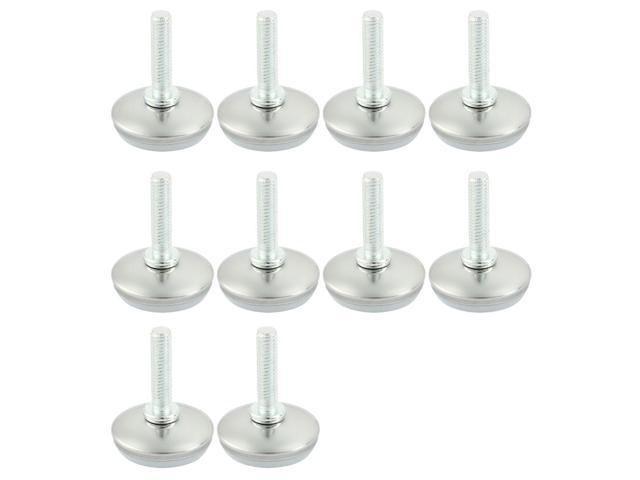 Photos - Other Garden Tools Unique Bargains Adjustable Screw On Threaded M6 x 25mm Metal Rod Leveling 