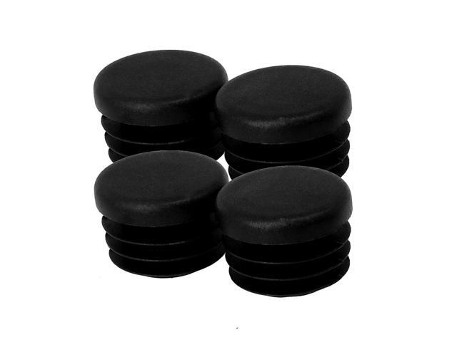 7/8' 0.87' OD Plastic Tube Insert Pipe 4pcs 0.75'-0.83' Inner Dia Home Table Cap