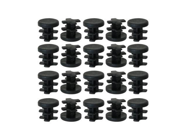 13mm 0.51' OD Plastic Tube Inserts Pipe 20pcs 0.4'-0.47' Inner Dia Non-slip Legs